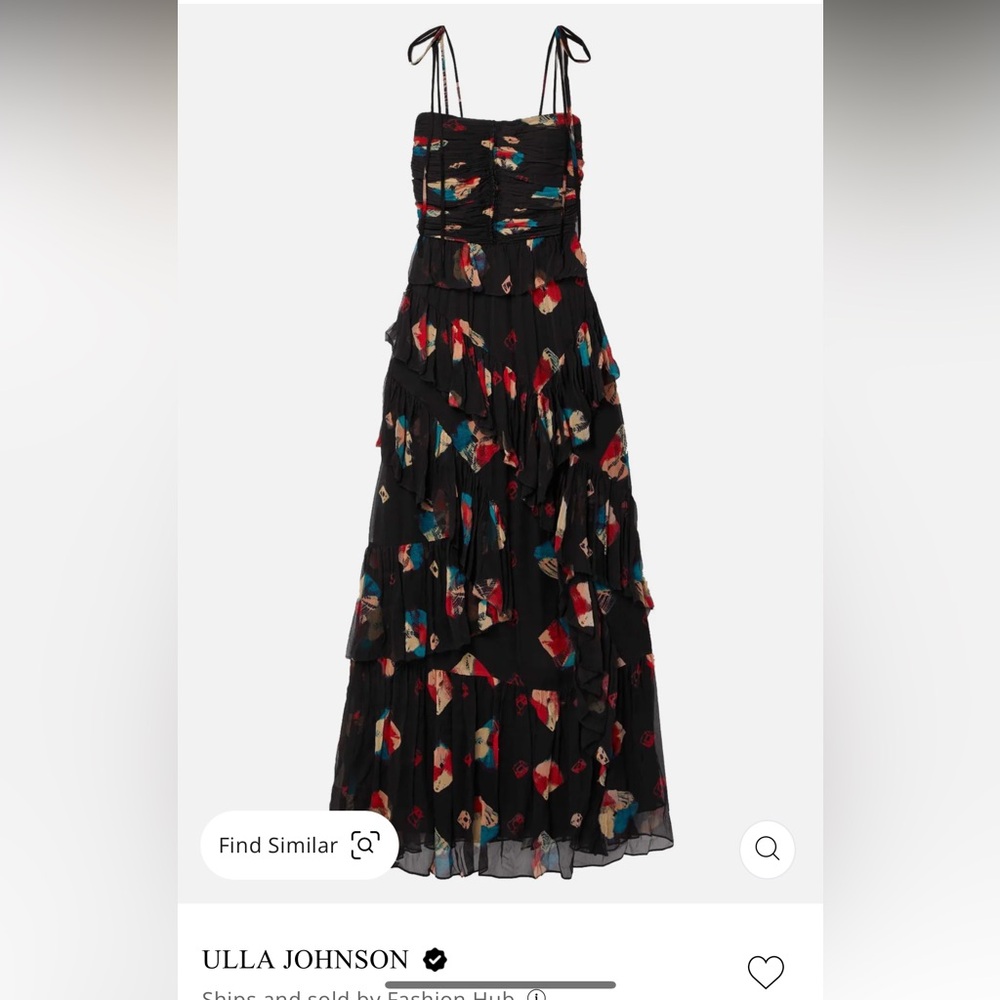 Ulla Johnson Aveline Dress, sz 4
